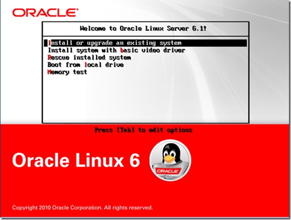 ORACLE LINUX 6.1安装过程_LINUX