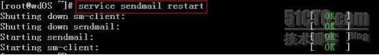 wdOS系统 sendmail服务基本配置_wdOS系统 sendmail服务基本配_09