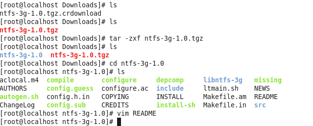 linux下挂载ntfs（windows）文件系统_linux