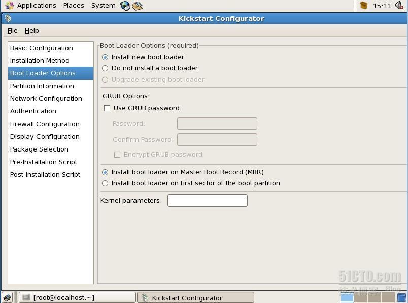 PXE+KickStart+DHCP+NFS无人值守linux安装_无人值守_04