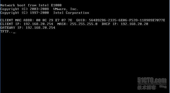 PXE+KickStart+DHCP+NFS无人值守linux安装_无人值守linux安装_15