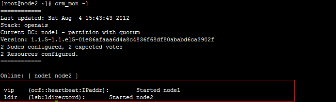 corosync-ldirectord+LVS-DR实现Director高可用_高可用_09