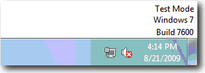 Win7 右下角出现 Test Mode_test mode