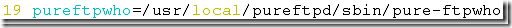 linux下pureftp服务器的搭建_target_06