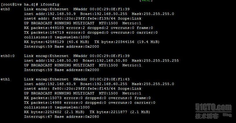 LVS+heartbeat 高可用LINUX服务器_服务器 heartbeat lvs 高可_05