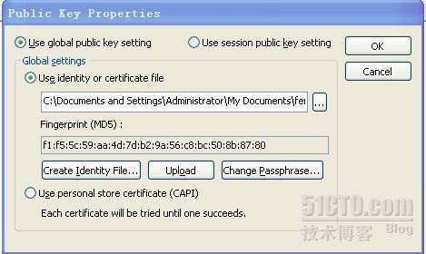 SecureCRT 用ssh key登录_ssh_04