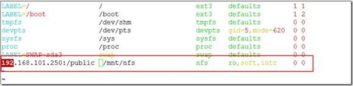 NFS 网络文件系统 自动挂载_nfs _10
