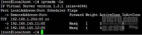 ipvsadm实现负载均衡集群_ipvsadm_04