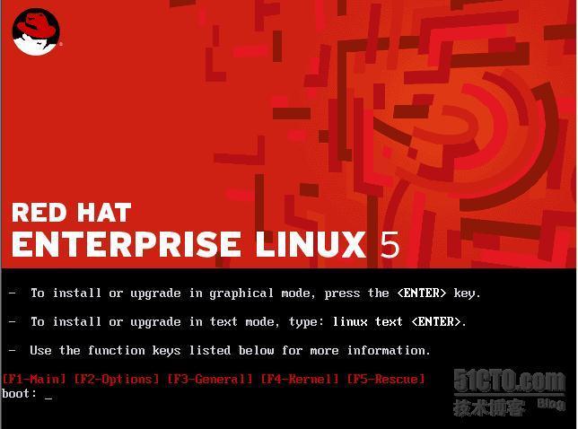 red hat linux 5 系统安装_linux 5 系统安装