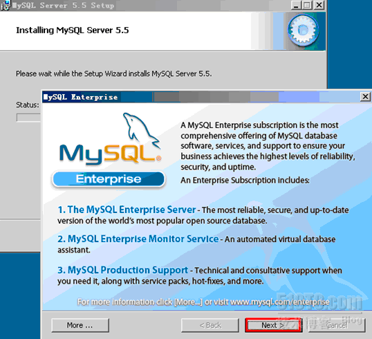 Windows Server 2003下mysql的安装_Windows_06