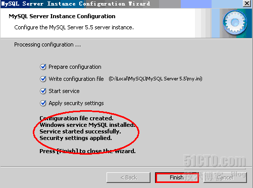 Windows Server 2003下mysql的安装_mysql_19