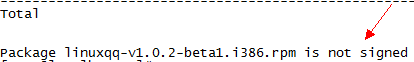 Red Hat 安装源包出错 Package xxx.rpm is not signed _Linxu