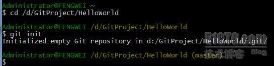 Windows 下使用Git管理Github项目_Linux_03