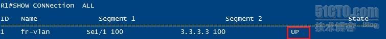 使用MPLS桥接互联-----Frame Relay-to-vlan _帧中继_07