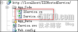 在IIS中寄存已有WCF服务_WCF服务_02