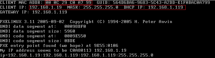 DHCP+TFTP+PXE自动网络引导安装Linux操作系统_Clickstart