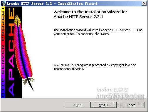 Windows下安装Apache2.2.x_Windows