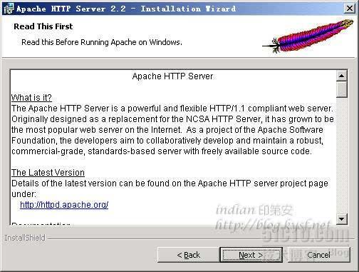 Windows下安装Apache2.2.x_安装_03