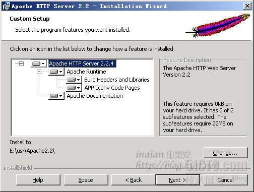 Windows下安装Apache2.2.x_apache_06