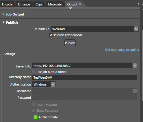 使用Expression Encoder 3发布媒体文件到WebDAV_发布_11