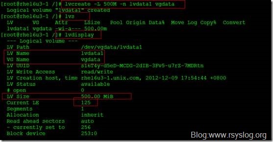 Linux LVM逻辑卷配置过程详解（创建，增加，减少，删除，卸载）_linux磁盘管理_12