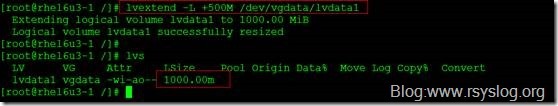 Linux LVM逻辑卷配置过程详解（创建，增加，减少，删除，卸载）_linux系统_18