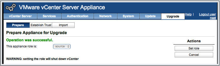 Upgrading your vCenter Server Appliance from version 5.0 to 5.1_vcsa_06