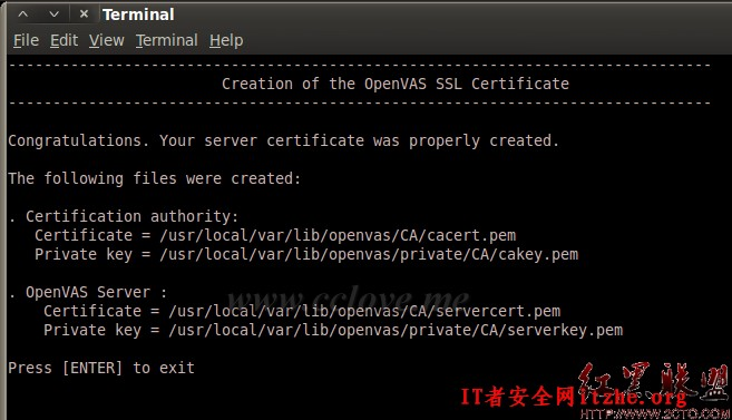 BackTrack5漏洞评估之OpenVAS(Open Vulnerability Assessment System)_openvas_03