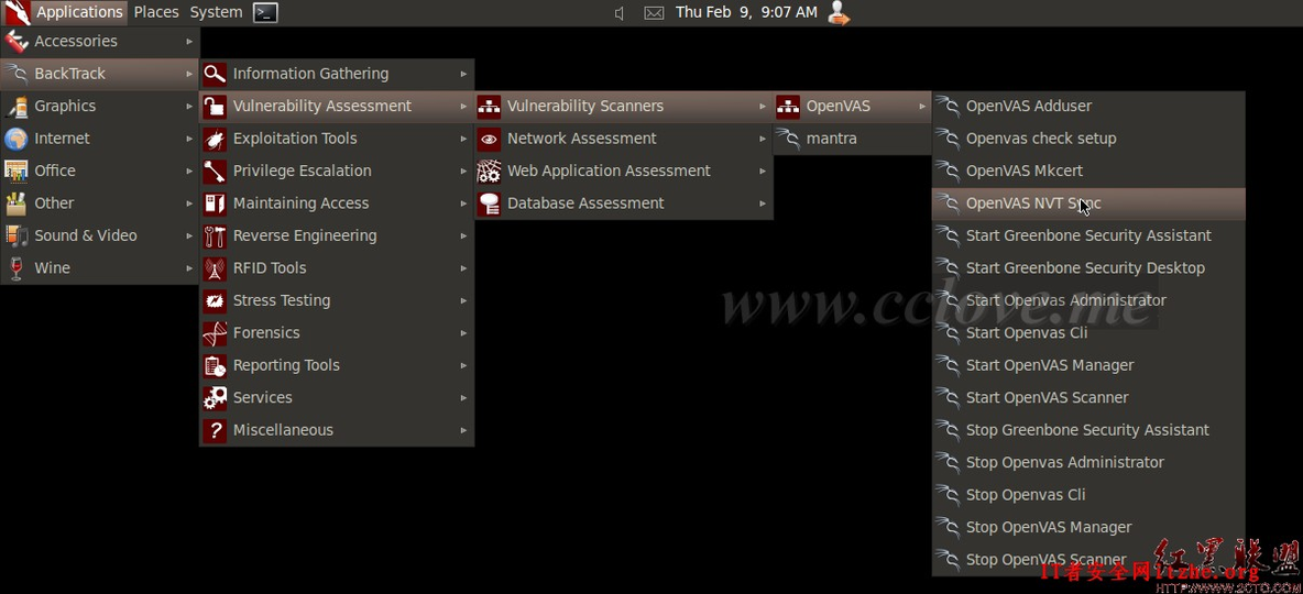 BackTrack5漏洞评估之OpenVAS(Open Vulnerability Assessment System)_openvas_06