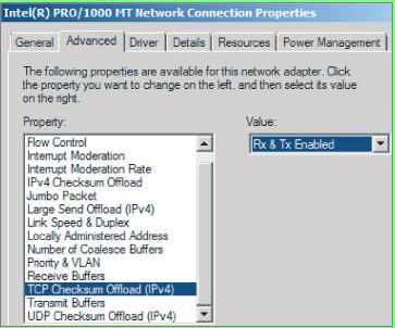 Enabling TCP Chimney Offload on Hyper-V Server and its VMs_offload