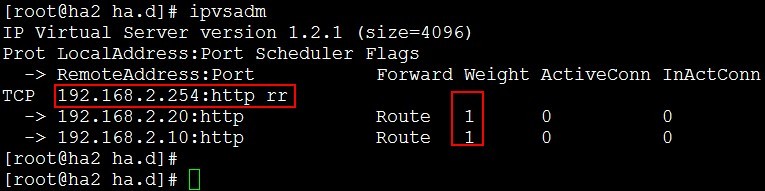  HA(heartbeat)主备模式实现lvs群集的高可用性_ldiretord_13