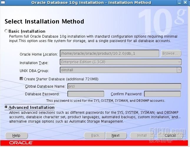 oracle 10g的安装配置_oracle 10g