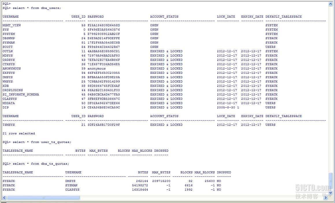 oracle用户表视图初探_用户_04