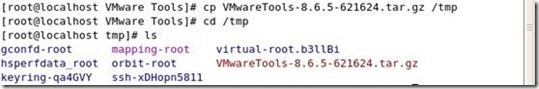 Linux系统虚拟机安装VMware Tools_tim2009_09