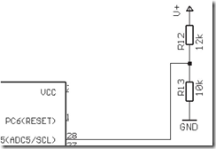 ASURO机器人电机干扰造成MCU误报电量低(LVLV)问题_LVLV_02