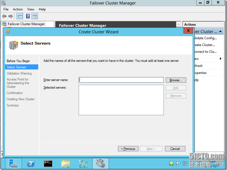 Windows 2012 Hyper-V Step by Step (五) 创建Failover Cluster_Hyper-v_03