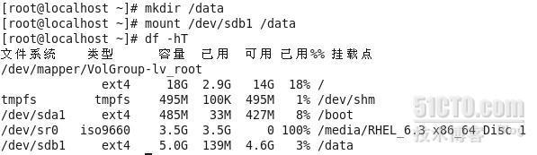 RHEL6入门系列之二十，文件系统的挂载_rhel6_02