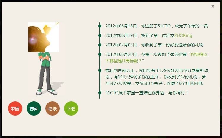 礼树迎蛇，红满社区【蘑菇在51CTO的204天】_社区活动_02