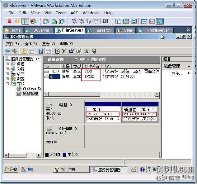 将FAT32分区转化成NTFS分区_管理工具_05