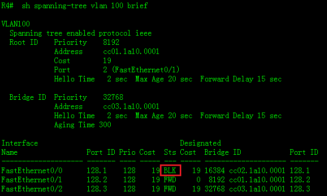 STP HSRP和NAT结合实现网络出口的冗余和次优路径分析_STP_12