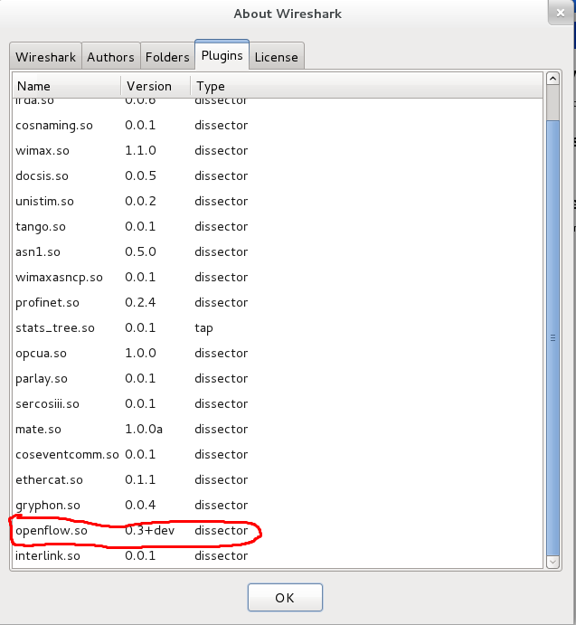 fedora wireshark中加入openflow的支持_Wireshark抓包工具 Wiresh