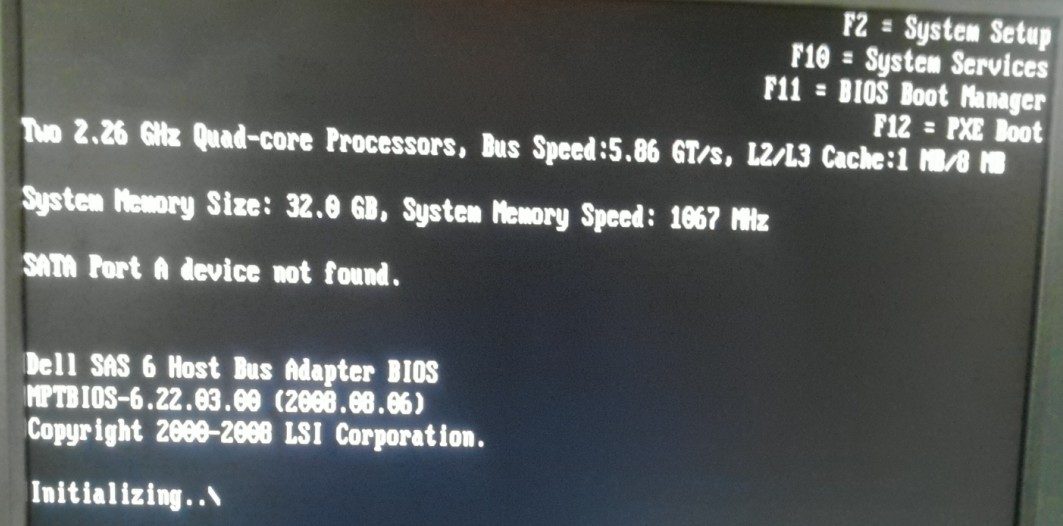 dell-r610重启找不到磁盘 进入不了系统_device not found