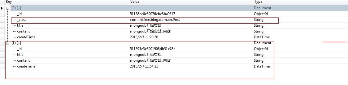 Spring Data MongoDB 去掉_class属性字段_Spring Data MongoDB_02