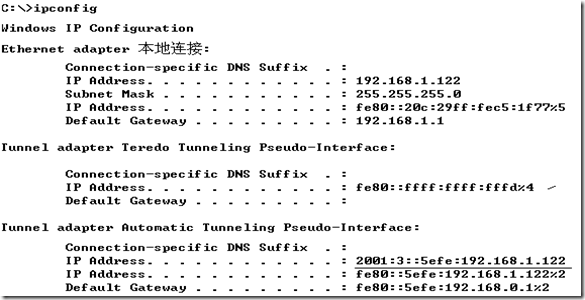 IPv4和IPv6共存技术---ISATAP隧道_接口_04