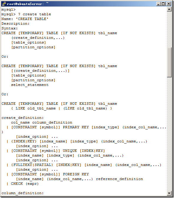 mySQL 教程 第2章 安装和介绍mySQL_mysql _30