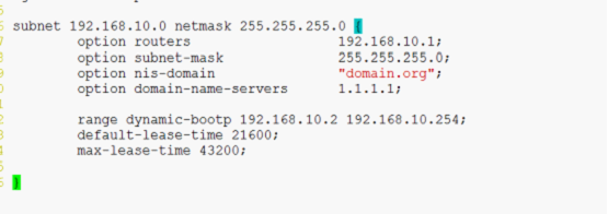 DHCP服务器的搭建_服务器_06