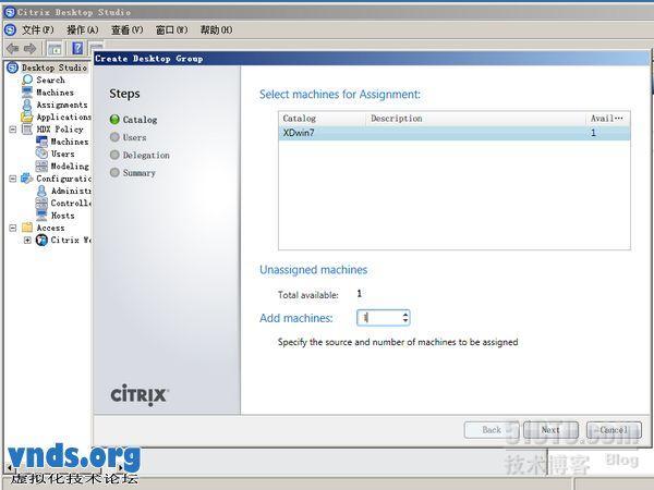 XenDesktop 5安装手记-虚拟桌面的发布 _虚拟桌面_09
