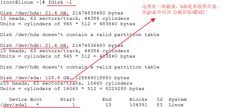 grub被损坏后的修复演示_grub修复