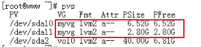 逻辑卷管理LVM2及演示过程（详细版）_LVM2 、lv、vg、pv_15