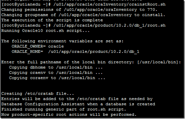 oracle 10G 安装笔记_Oracle_26